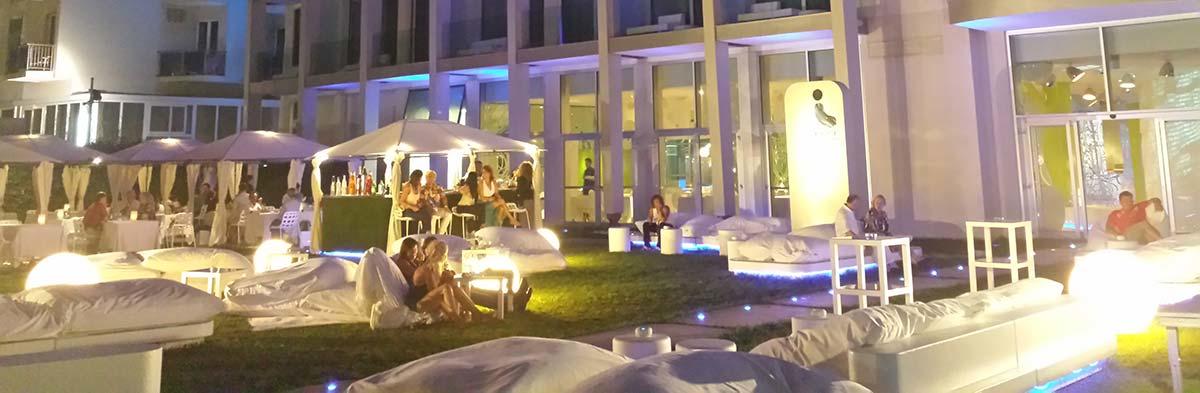 Panoramica degli hotel e alberghi di Rimini vicino alla Domus del Chirurgo